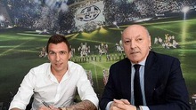 CHÍNH THỨC: Mandzukic ký hợp đồng 4 năm với Juventus