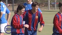 Barca tung clip chưa từng công bố về Messi