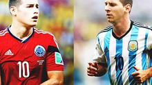 Trở về ĐTQG, Messi có xuất sắc hơn James Rodriguez?