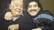 Maradona buồn bã tột cùng vì cha qua đời