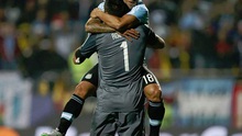 Argentina 5-4 Colombia (penalty): Tevez trở thành 'người hùng', Argentina vào Bán kết