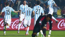 Marcos Rojo giúp Argentina mở tỉ số trước Paraguay