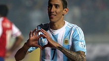 Di Maria lập cú đúp, giúp Argentina dẫn trước Paraguay 4-1