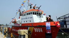 Tàu CSB 9004 của Cảnh sát biển là tàu kéo cứu hộ lớn nhất đóng tại Việt Nam