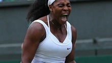 Bán kết đơn nữ Wimbledon: Sức mạnh của Serena Williams