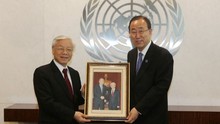 Tổng Bí thư Nguyễn Phú Trọng lần đầu thăm trụ sở Liên hợp quốc