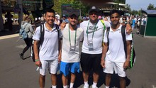 Thắng kịch tính, Hoàng Nam vào Chung kết đôi nam trẻ Wimbledon 2015