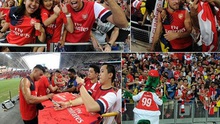 CHÙM ẢNH: CĐV Singapore phát cuồng vì Arsenal
