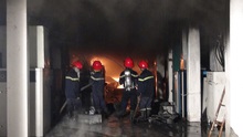 Cháy lớn tại khu công nghiệp 1, thành phố Bắc Ninh