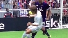 Luka Modric bị sao trẻ của Tottenham xỏ háng dễ dàng