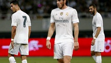 Không 'BBC', Real Madrid chìm trong bóng tối