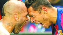 Alves và Adriano cùng ở lại Barca: Đúng là người Brazil có khác!