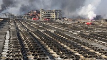 Vụ nổ Thiên Tân: Thực sự bao nhiêu ô tô đã thành sắt vụn?