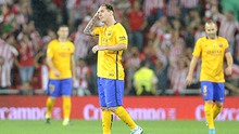 Bilbao - Barcelona 4-0: Nhà vô địch châu Âu mà phòng thủ thế này?