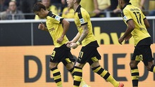 Dortmund đại thắng Gladbach 4-0 ở trận ra mắt của HLV Thomas Tuchel