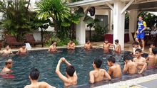 Ngắm thể hình chuẩn cầu thủ U19 Thái Lan