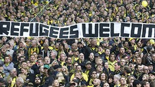 Bundesliga tham gia cứu trợ người tị nạn