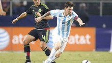 Argentina hòa Mexico 2-2: “Một nửa Messi” là đủ!