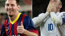 Lionel Messi ca ngợi Wayne Rooney là 'tài năng hiếm có và cực khỏe'