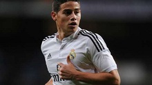 Real Madrid: James Rodriguez chấn thương, có thể nghỉ 4 tuần