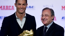 Florentino Perez không dám chắc Ronaldo sẽ ở lại Real Madrid