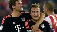 Xem Thomas Mueller lập 'siêu phẩm' sút xa như Florenzi cho Bayern
