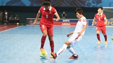 VCK Futsal nữ châu Á 2015: Tuyển Việt Nam thua Trung Quốc 2-3 vì kém may mắn