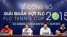 Lễ công bố giải quần vợt FLC 2015 – FLC Tennis Cup 2015: Màn trình diễn lớn nhất trên bể bơi nước mặn