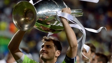 Casillas được bình chọn là thủ môn xuất sắc nhất mọi thời đại của Champions League