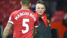 Man United: Louis van Gaal hết kiên nhẫn với Marcos Rojo?