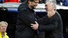 Ancelotti và Juergen Klopp: Ai là người thích hợp nhất để dẫn dắt Liverpool?