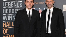 Gary Neville và Ryan Giggs được ghi tên vào Ngôi đền của những Huyền thoại