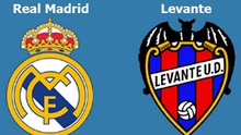 Link truyền hình trực tiếp và sopcast trận Real Madrid - Levante (21h00,17/10)