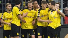 Dortmund 5-1 Augsburg: Trận thứ 2 liên tiếp Aubameyang lập hat-trick