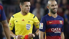 Barcelona sẽ kháng án chiếc thẻ đỏ của Mascherano