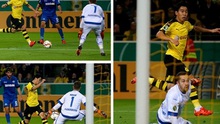 Kagawa ghi bàn như Messi trong chiến thắng 7-1 của Dortmund trước Paderborn
