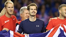 Andy Murray: Davis Cup không thể sánh với Grand Slam