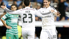 22h00 ngày 5/12, Real Madrid – Getafe: Isco hay James Rodriguez đây, Benitez?