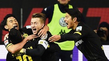 Wolfburg 1-2 Dortmund: Kịch tính phút bù giờ