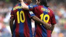 Messi, Ronaldinho và câu chuyện về hai số 10 ‘tri kỷ’