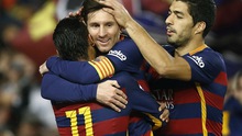 Messi: '2015 là một năm tuyệt vời, nhưng Barca sẽ cố gắng làm tốt hơn'