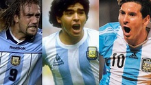 Đội hình xuất sắc nhất Argentina mọi thời đại có mỗi Messi còn đang chơi bóng