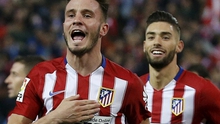 Saul Niguez hạnh phúc tại Atletico Madrid trước tin đồn với Man United