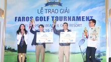 Faros Golf Tournament 2016 thành công ngoài mong đợi