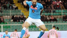 Palermo 0-1 Napoli: Chiến thắng tối thiểu, hiệu quả tối đa