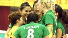 Giải bóng chuyền nữ quốc tế VTV Bình Điền 2016: Bình Điền Long An vượt khó vào bán kết