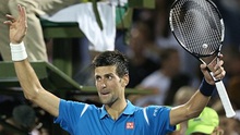 Djokovic thắng trận ra quân ở Miami Open: Cứ đánh là thắng