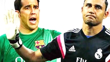 Bravo vs. Navas: Những ‘thần hộ vệ’ ở Kinh điển Barcelona - Real Madrid