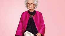 'Nhan sắc phi thường' của cụ bà 100 tuổi trên bìa tạp chí Vogue