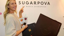 Maria Sharapova: Xa quần vợt tranh thủ đi bán sô cô la